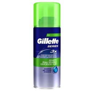 Gel da barba Gillette series - pelli sensibili - 75 ml (da viaggio) - Gillette
