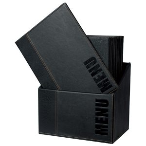 Menu Box Trendy - 20 portamenU' - nero - Securit