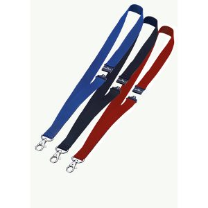 Cordoncini portabadge - larghezza 2 cm - blu - Durable - conf. 10 pezzi