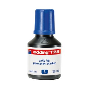 Ricarica Inchiostro per Marcatore Permanente - contenuto 30ml - blu - Edding