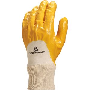 Guanti da lavoro pesante NI015 - nitrile leggero - taglia 09 - giallo - Deltaplus