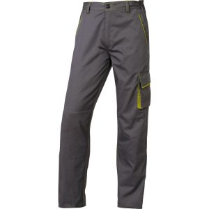 Pantalone da lavoro Panostyle  M6PAN - sargia/poliestere/cotone - taglia L - grigio/verde - Deltaplus