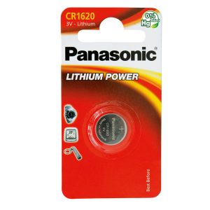 Micropila CR1620 - litio - Panasonic - blister 1 pezzo