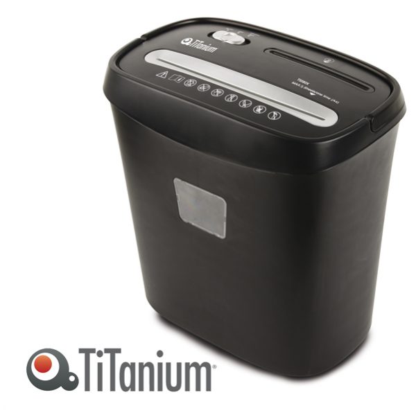 Distruggidocumenti 080X - a frammenti - 15L - Titanium