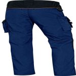 Pantalone da lavoro Mach 2 Corporate - twill/poliestere/cotone - taglia L - blu/nero - Deltaplus