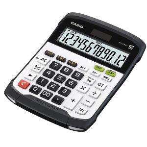 Calcolatrice da tavolo WM-320MT - 12 cifre - waterproof - Casio