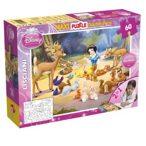 Puzzle df supermaxi 60 snow white lisciani