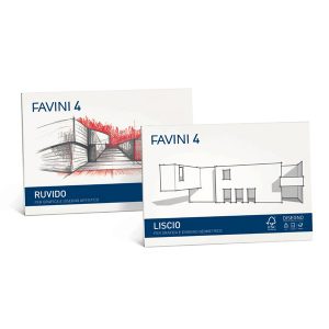Album Favini 4 - 33x48cm - 220gr - 20 fogli - ruvido - Favini