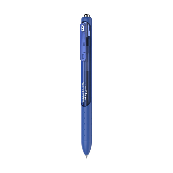 Penna a sfera a scatto Inkjoy Gel - punta 0,7mm - blu - Papermate -  Tecnoffice