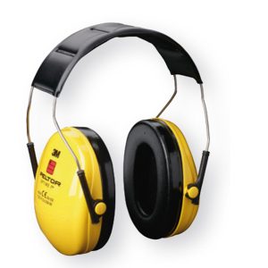 Cuffia protettiva Peltor Optime I - SNR 27 dB - giallo - 3M