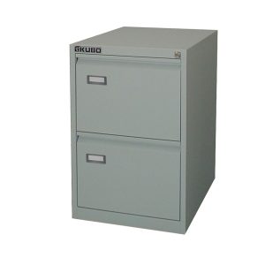 Classificatore Kubo - per cartelle sospese - 2 cassetti - 46 x 62 x 70 cm - grigio - Bertesi