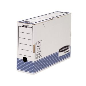 Scatola archivio Bankers Box System - formato legale - 36x25,5 cm - dorso 10 cm - Fellowes