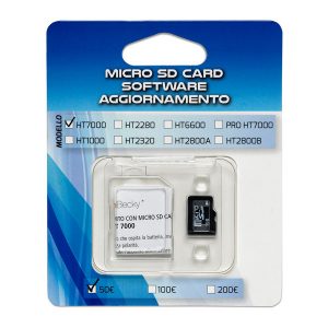 Micro SD Card aggiornamento HolenBecky HT2800 per seriali da DQ150480001 a DQ150481200