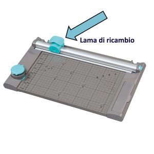 Spare blade stright (lama di ricambio) - per taglierina 13939 - Titanium