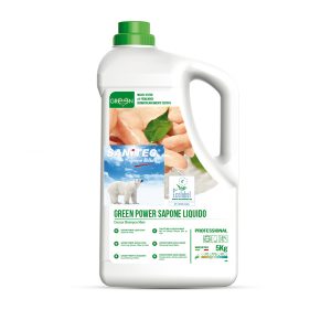 Sapone liquido Green Power - tanica 5 L - floreale - Sanitec