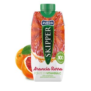 Succo Skipper - gusto arancia rossa - Zuegg - brick 330 ml