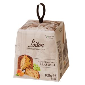 Panettoncino Classico - Linea Mignon - in astuccio - tradizionale - 100 gr - Loison