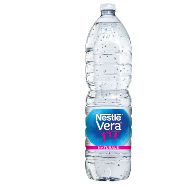 Acqua naturale - PET - bottiglia da 1,5 L - Vera - Tecnoffice