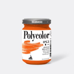 Colore vinilico Polycolor - 140 ml - arancio brillante - Maimeri