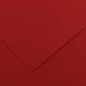 Foglio Colorline - 70x100 cm - 220 gr - rosso granata - Canson