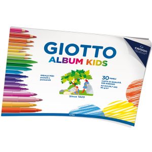 Album Little Kids 2+ - A3 - 90gr - 30 fogli - Giotto