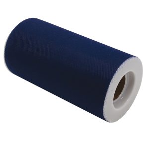 Tulle - blu - in rotolo da 12,5 cm x 25 mt - Big Party