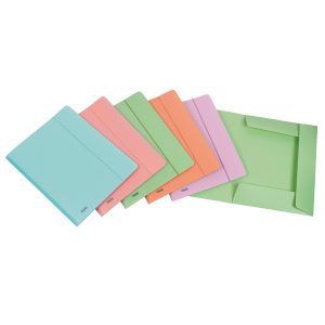 Cartella 3L con elastico Pastel - PPL - 24x33 cm - celeste - Favorit