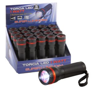 Torcia Led - alluminio - 1 W - Iternet