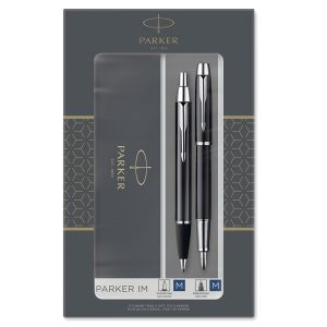 Gift Set Sfera M + Stilografica M IM nero CT - Parker