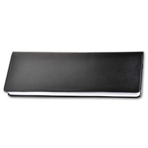 Agenda settimanale Agendascop 2025 - c/spirale - copertina Impala - 30 x 10 cm - nero - Quo Vadis