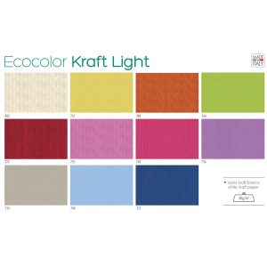 Carta regalo - kraft - Light - 70 x 100 cm - Rex Sadoch - scatola 100 fogli