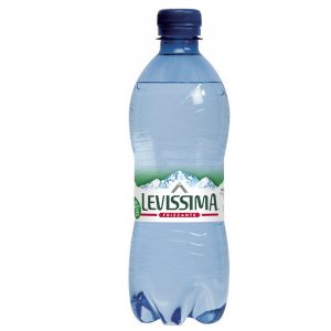 Acqua frizzante - PET 100 riciclabile - bottiglia da 500 ml - Levissima