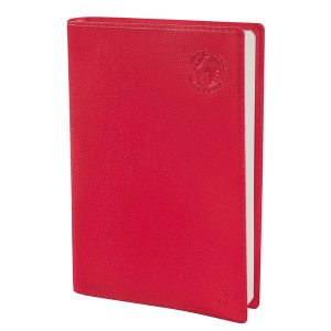 Agenda settimanale Presidente Equology 2025 - 21 x 29,7 cm - rosso - Quo Vadis