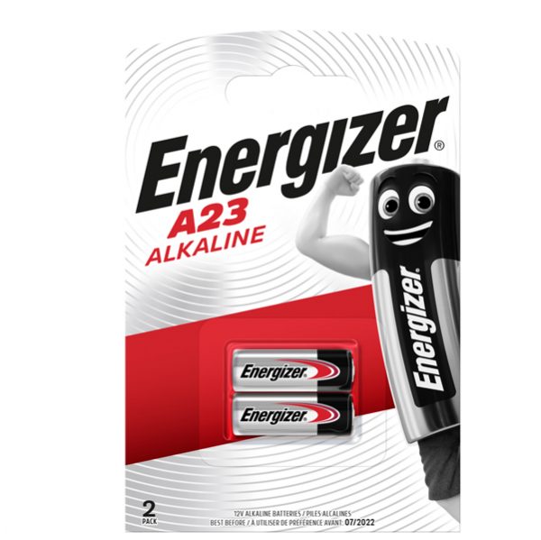 Pile A23/E23A Alkaline - 12V - Energizer Specialistiche - blister 2 pezzi