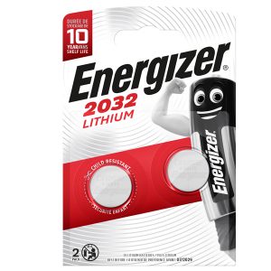 Pile CR2032 Lithium - 3V - Energizer specialistiche - blister 2 pezzi