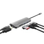 Adattatore multiporta Usb-C 7-in-1 Dalyx - Trust