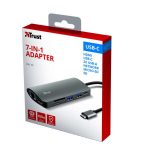 Adattatore multiporta Usb-C 7-in-1 Dalyx - Trust