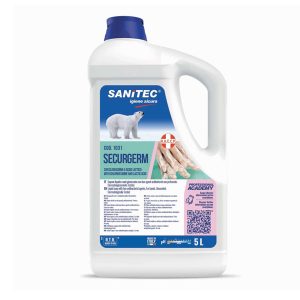 Sapone liquido Securgerm - con antibatterico - tanica 5 L - Sanitec