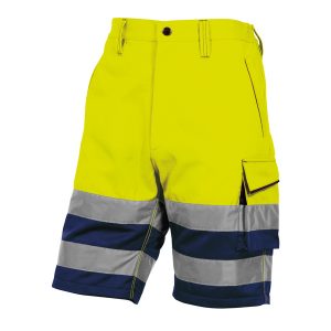 Bermuda da lavoro PHBE2 - alta visibilitA' - panostyle - tg. XL - giallo fluo - Deltaplus