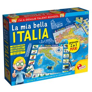 Geopuzzle ''La mia bella Italia'' I'm a Genius - Lisciani