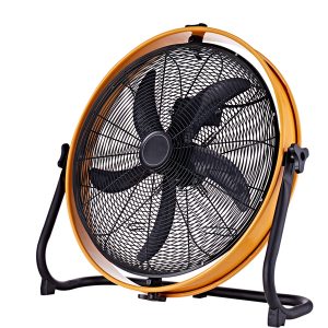 Ventilatore da terra YellowCircle60 - diametro 60 cm - metallo - giallo/nero - CFG