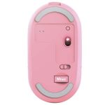 Mouse Puck - ultrasottile - wireless - ricaricabile - rosa - Trust