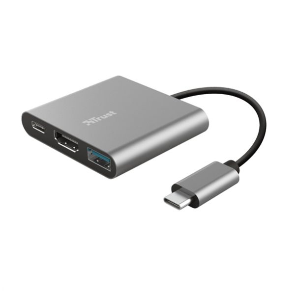 Adattatore USB-C - multiporta 3-in-1 Dalyx - Trust