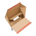 Scatola e-commerce - per spedizioni - 30,6 x 18,6 x 12,7 cm - cartone - bianco - ColomPac