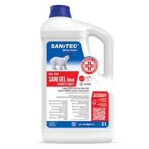 Sani gel med - igienizzante mani - 5 lt - Sanitec