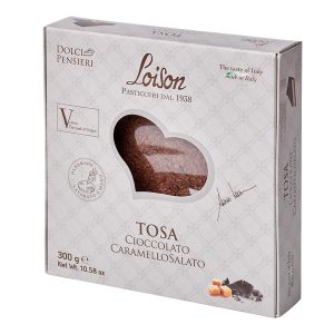 Torta Tosa - cioccolato e caramello salato - 300 gr - Loison