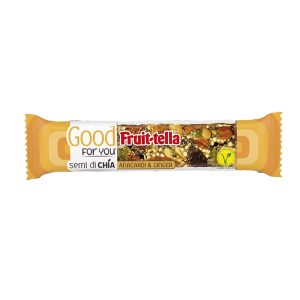 Barretta Good For You - di frutta secca - anacardi e ginger - 36 gr - Fruitella