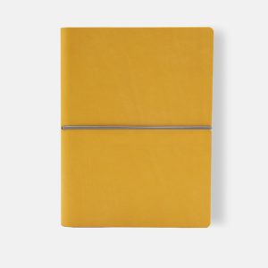 Taccuino Evo Ciak - 9 x 13 cm - fogli bianchi - copertina giallo - In Tempo