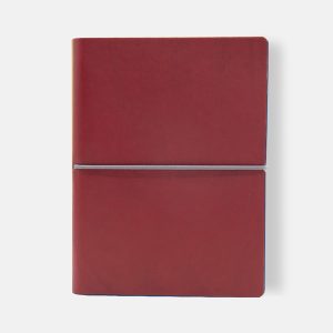 Taccuino Evo Ciak - 9 x 13 cm - fogli bianchi - copertina rosso - In Tempo