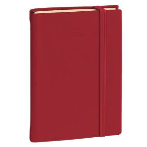 Agenda giornaliera Daily Pocket Prestige Silk 2025 - 8,5 x 13 cm - bordeaux - Quo Vadis